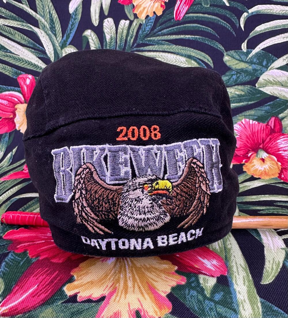 Vintage 2008 Bike Week Daytona Beach Biker Hat